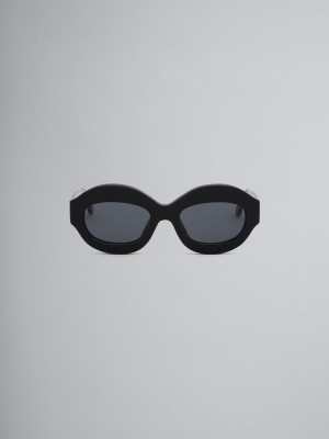 Marni Ik Kil Cenote Acetate μαυρα | BGRSO70451