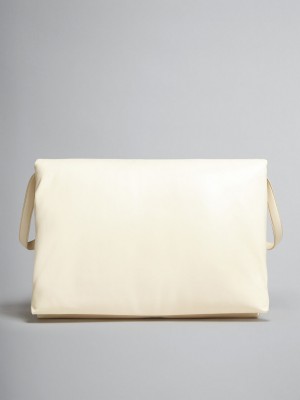 Marni Maxi Calfskin ασπρα | EGRVG82324