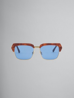 Marni Three Gorges Metal And Acetate μπλε | GRJZR81324