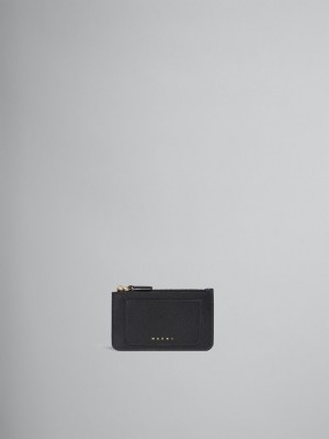 Marni δερματινα Card Case μαυρα | EGRVG37409