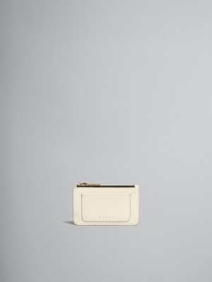 Marni δερματινα Card Case ασπρα | LGRTR42430