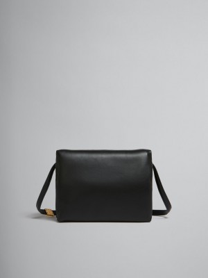 Marni δερματινα Prisma Pouch μαυρα | LGRSX14686