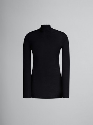 Marni Μαλλί Turtleneck Jumper μαυρα | PGRER12640