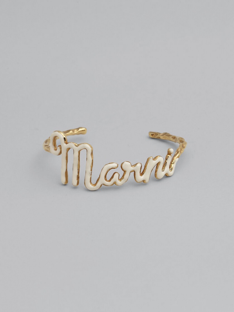 Marni Logo Bracelet χρυσο χρωμα | GRDYB91211