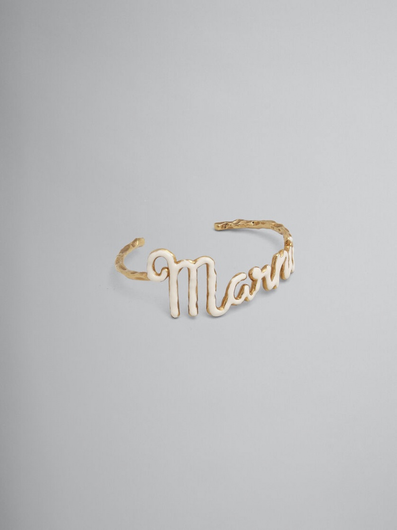Marni Logo Bracelet χρυσο χρωμα | GRDYB91211