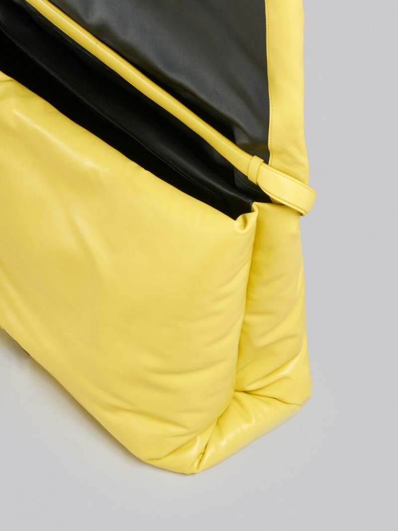 Marni Maxi Calfskin κίτρινα | YGRGT13329
