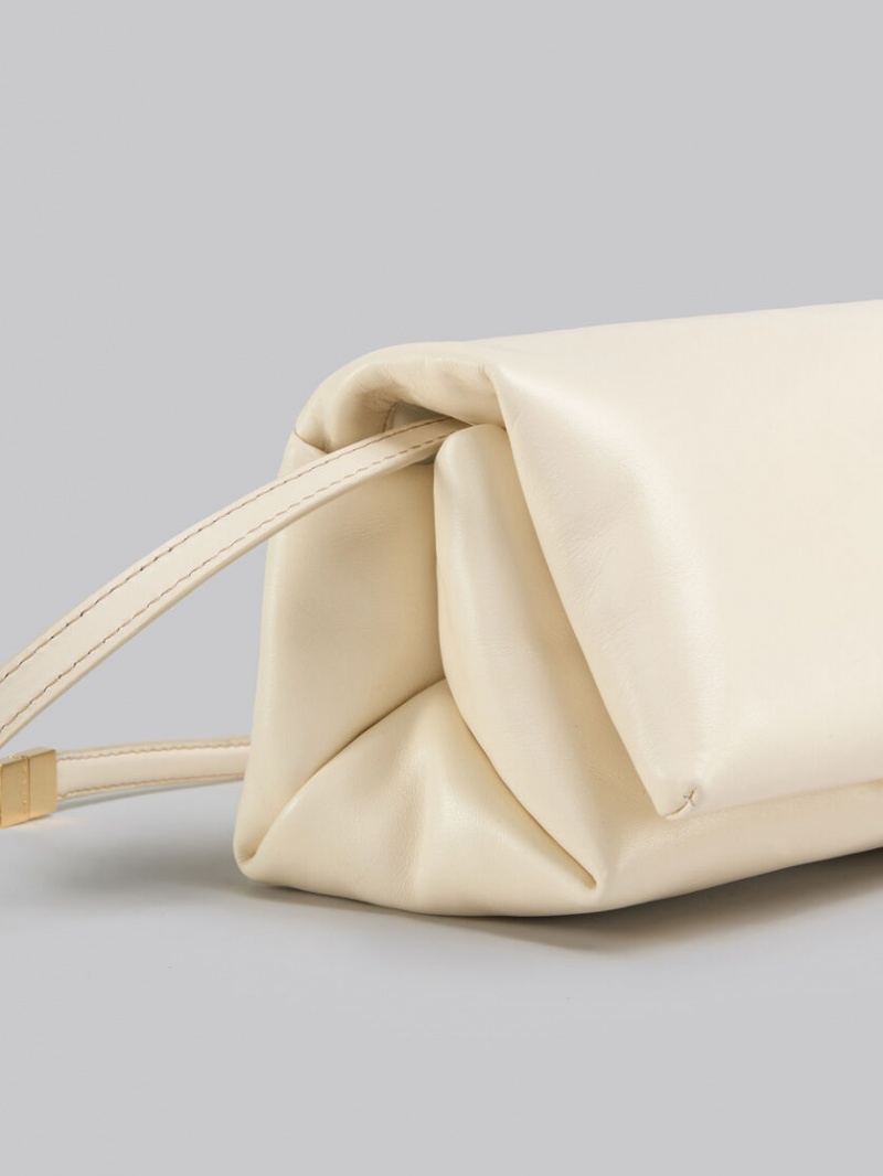 Marni Mini δερματινα ασπρα | YGRVQ97781