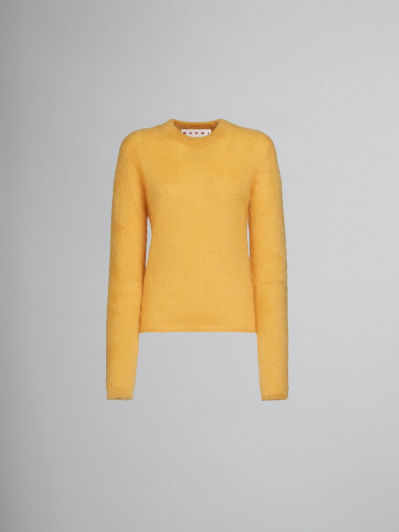 Marni Mohair And Μαλλί Jumper κίτρινα | YGRGT85798