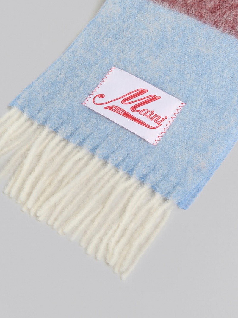 Marni Mohair Scarf μπλε | GGRUC25234