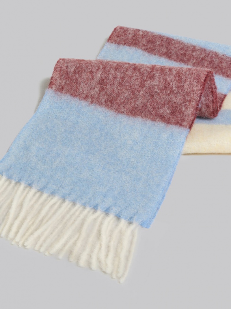 Marni Mohair Scarf μπλε | GGRUC25234