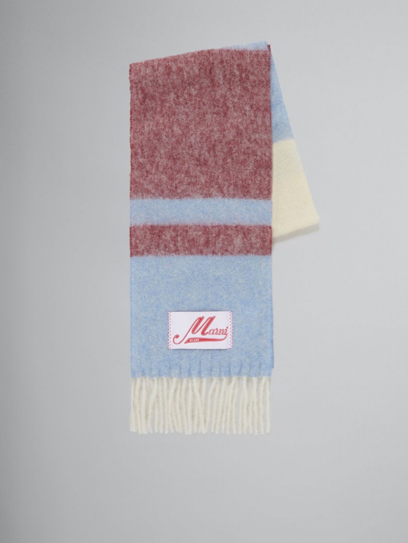 Marni Mohair Scarf μπλε | GGRUC25234