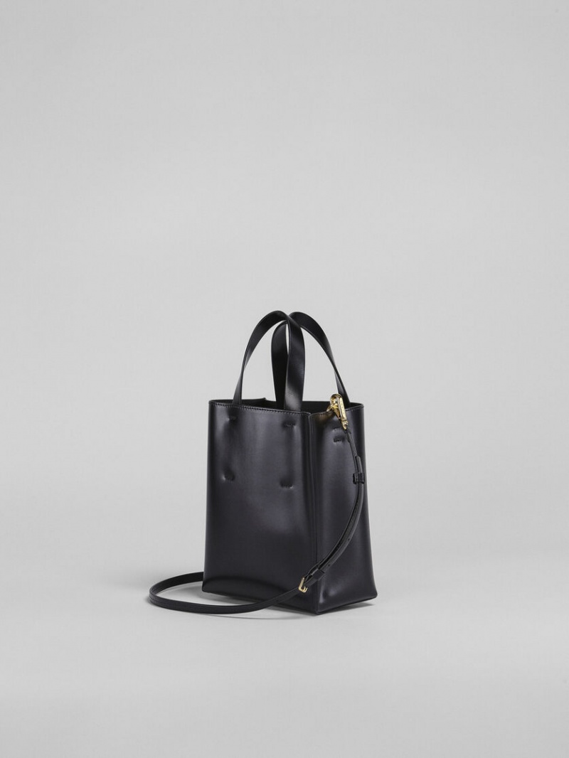 Marni Museo Mini Bag δερματινα μαυρα | AGRDF16110
