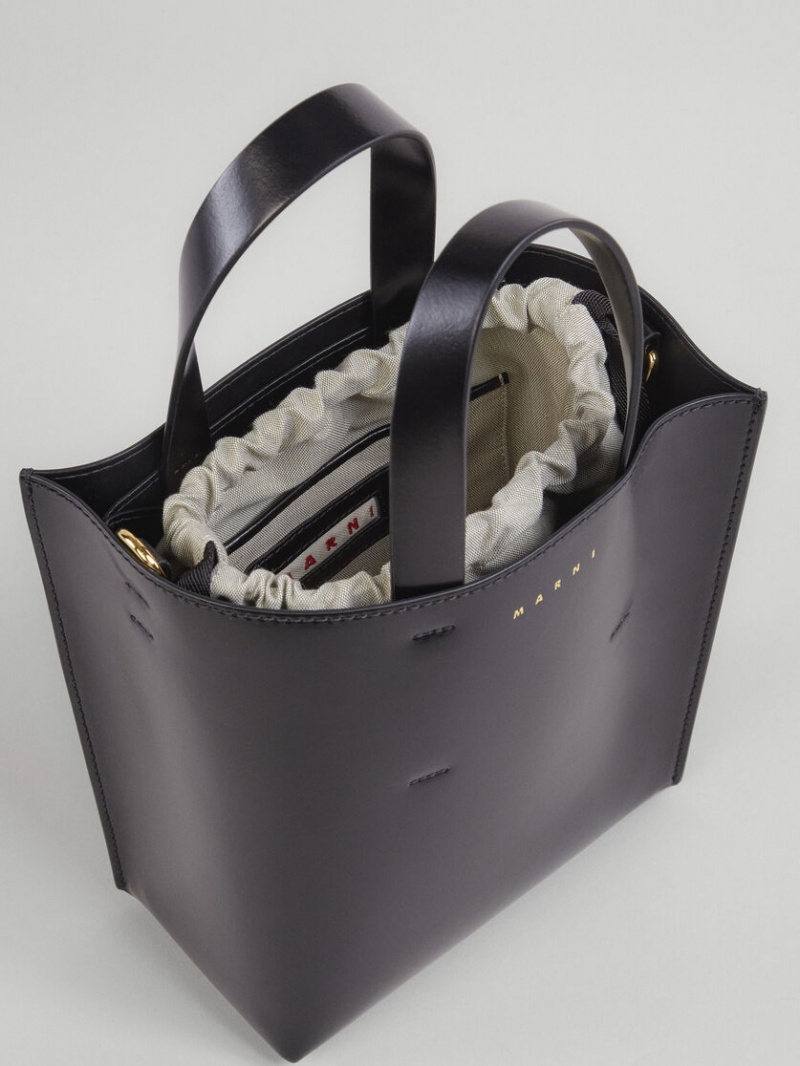 Marni Museo Mini Bag δερματινα μαυρα | AGRDF16110
