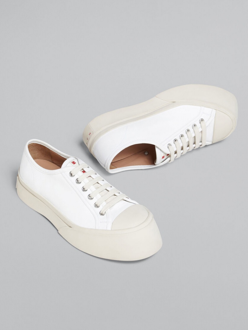 Marni Nappa δερματινα Pablo Sneaker ασπρα | AGRWC32562