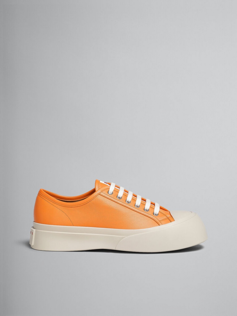 Marni Nappa δερματινα Pablo Sneaker πορτοκαλι | UGRND39488
