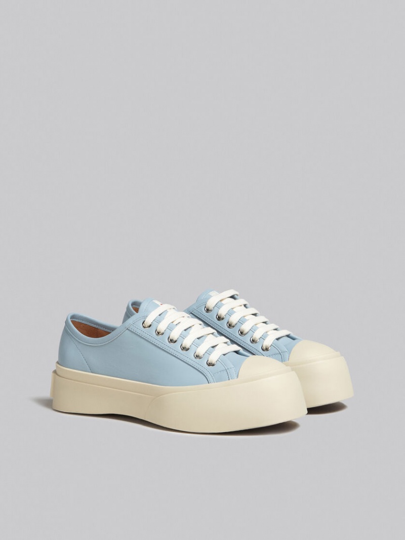 Marni Nappa δερματινα Pablo δαντελα-up Sneaker ανοιχτο μπλε | AGRDF35169