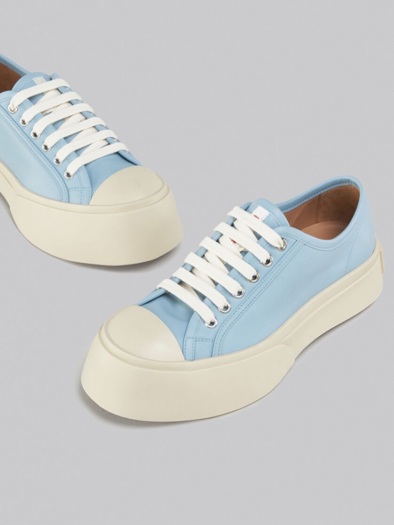 Marni Nappa δερματινα Pablo δαντελα-up Sneaker ανοιχτο μπλε | PGRER18745