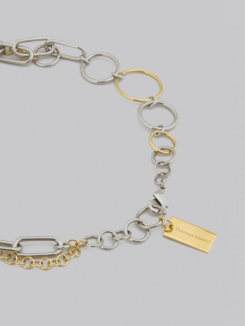 Marni Necklace With Flowers ασπρα | GRIIZ70478