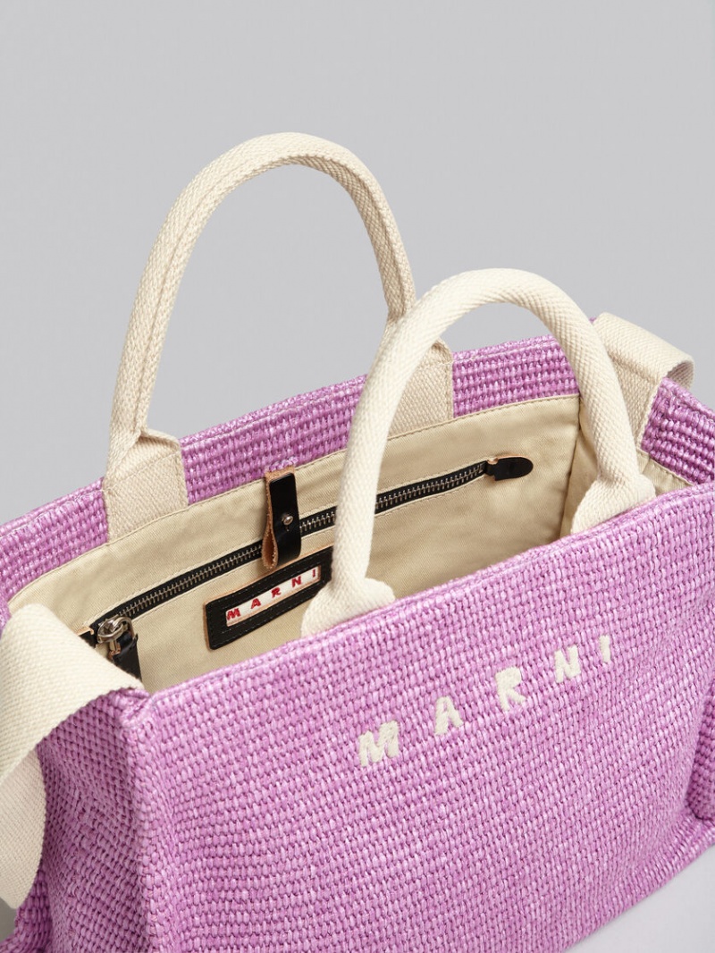 Marni Raffia Small μωβ | TGRPQ13972