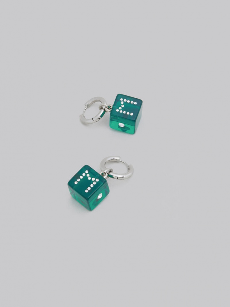 Marni Resin Dice Charm πρασινο | SGRNY22268