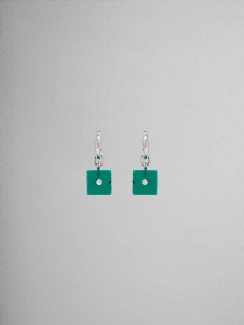 Marni Resin Dice Charm πρασινο | SGRNY22268