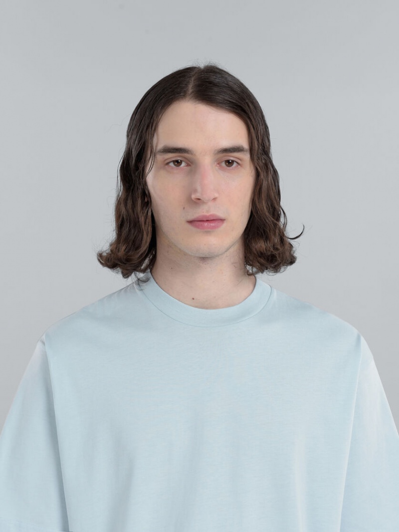 Marni Set Of 3 T-shirts In Bio βαμβακερα ασπρα | GREAH48523