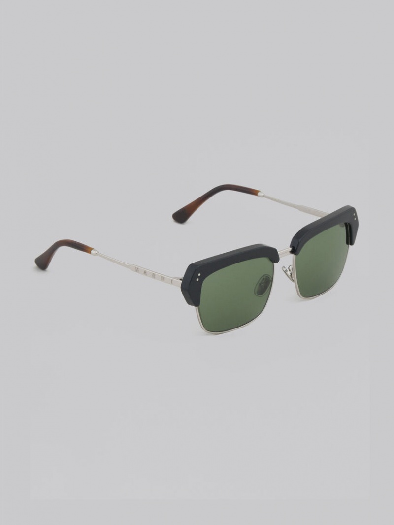 Marni Three Gorges Metal And Acetate πρασινο | ZGRMJ71506