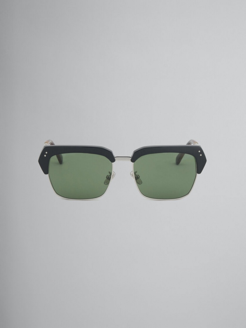Marni Three Gorges Metal And Acetate πρασινο | ZGRMJ71506