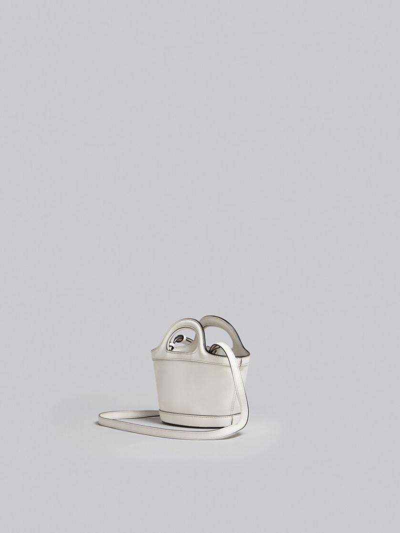 Marni Tropicalia Micro Bag δερματινα ασπρα | SGRVO21354