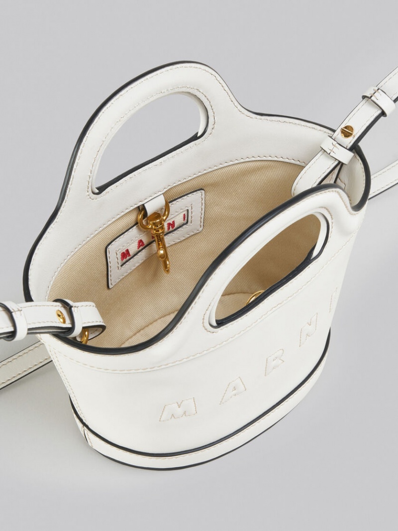 Marni Tropicalia Micro Bag δερματινα ασπρα | SGRVO21354