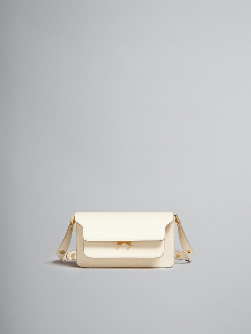 Marni Trunk Bag E/W δερματινα ασπρα | GRNZX14447