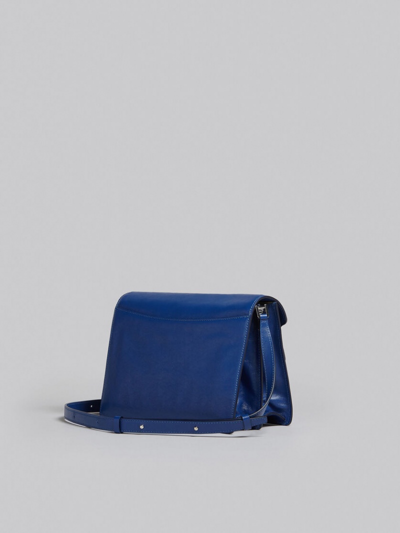 Marni Trunk Soft Large Bag δερματινα μπλε | GREAH80136