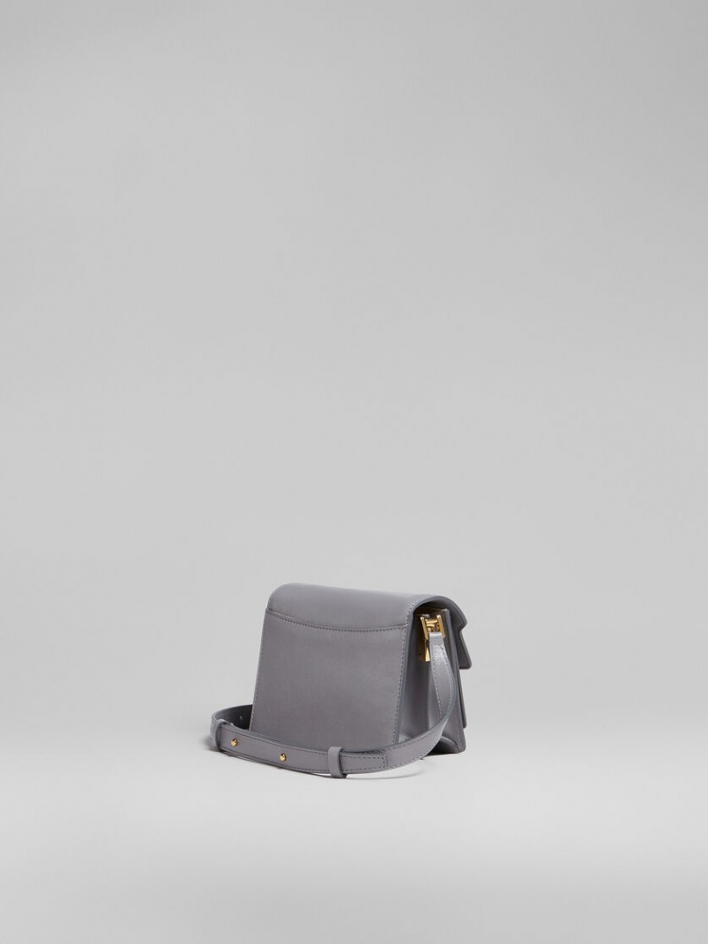 Marni Trunk Soft Mini Bag δερματινα γκρι | GRQAV90671