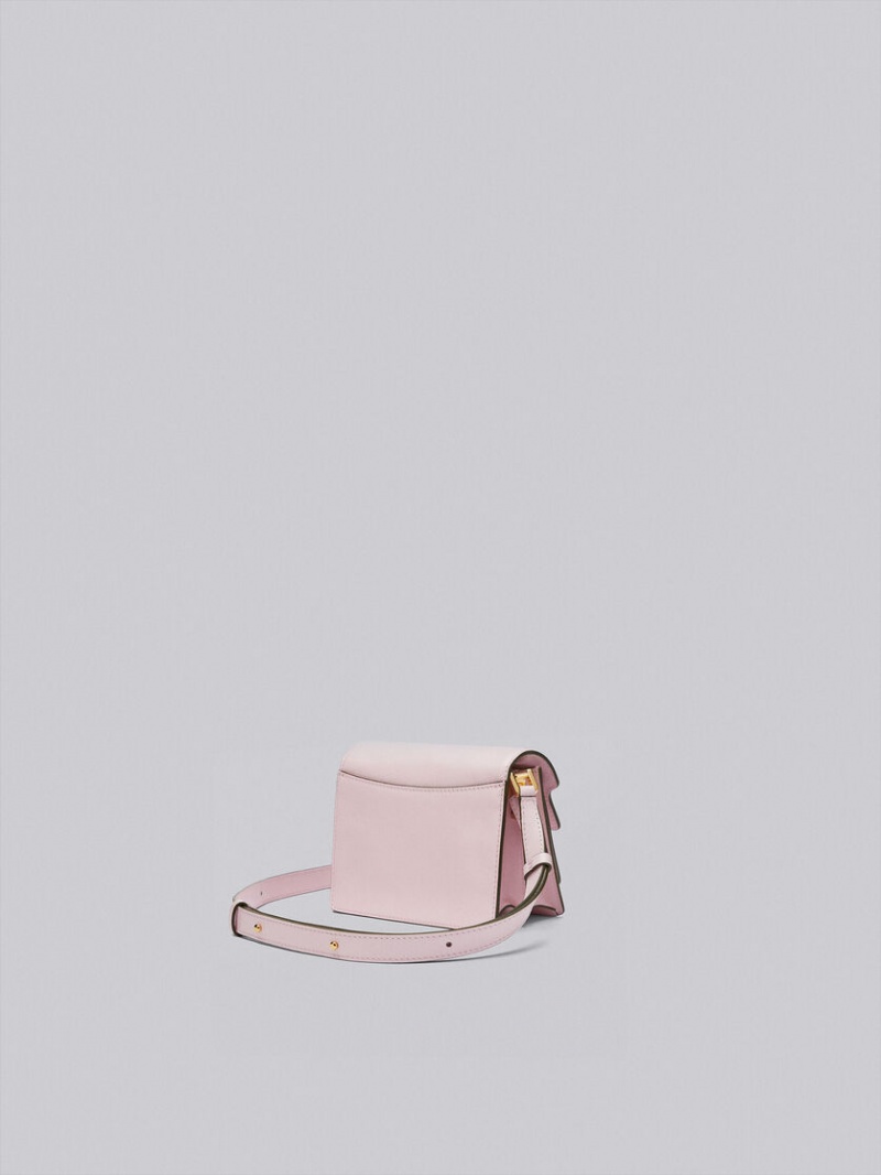 Marni Trunk Soft Mini Bag δερματινα ροζ | MGRHR37379