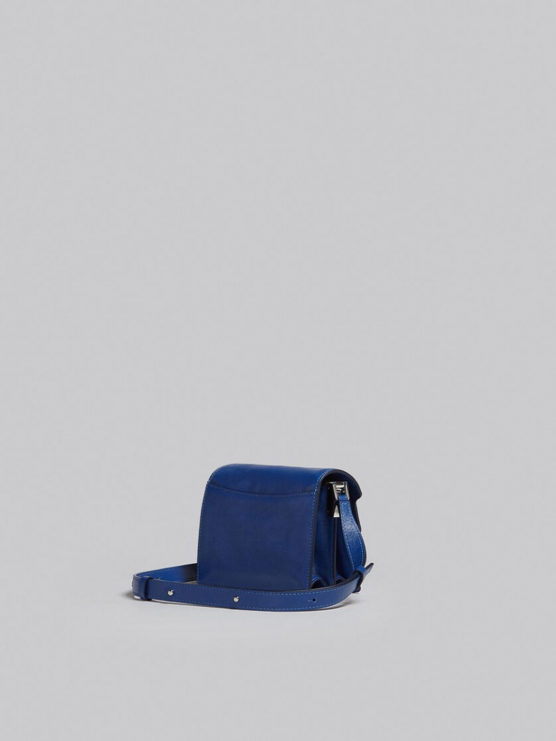 Marni Trunk Soft Mini Bag δερματινα μπλε | TGRPQ50127