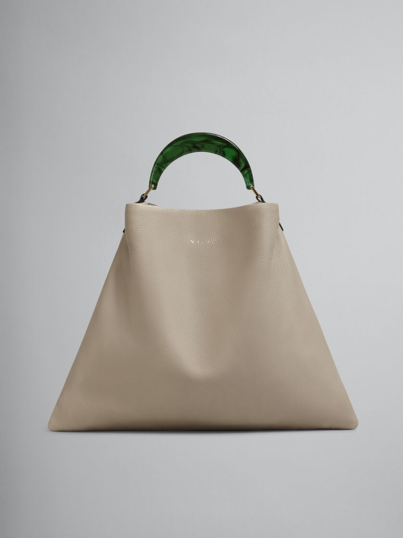 Marni Venice Medium Bag δερματινα Μπεζ | XGRBH92523