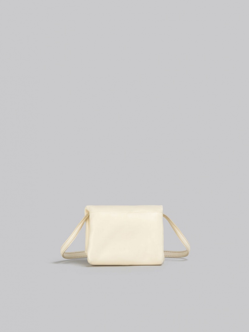 Marni δερματινα Mini Pouch ασπρα | EGRVG56140
