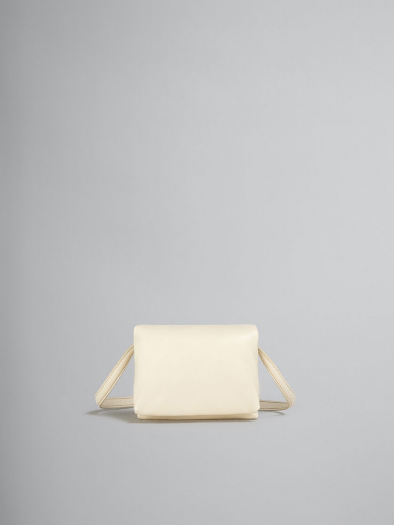 Marni δερματινα Mini Pouch ασπρα | EGRVG56140