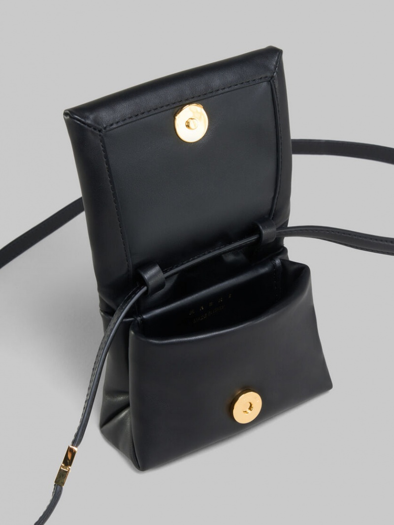 Marni δερματινα Mini Pouch μαυρα | GRQCS28701