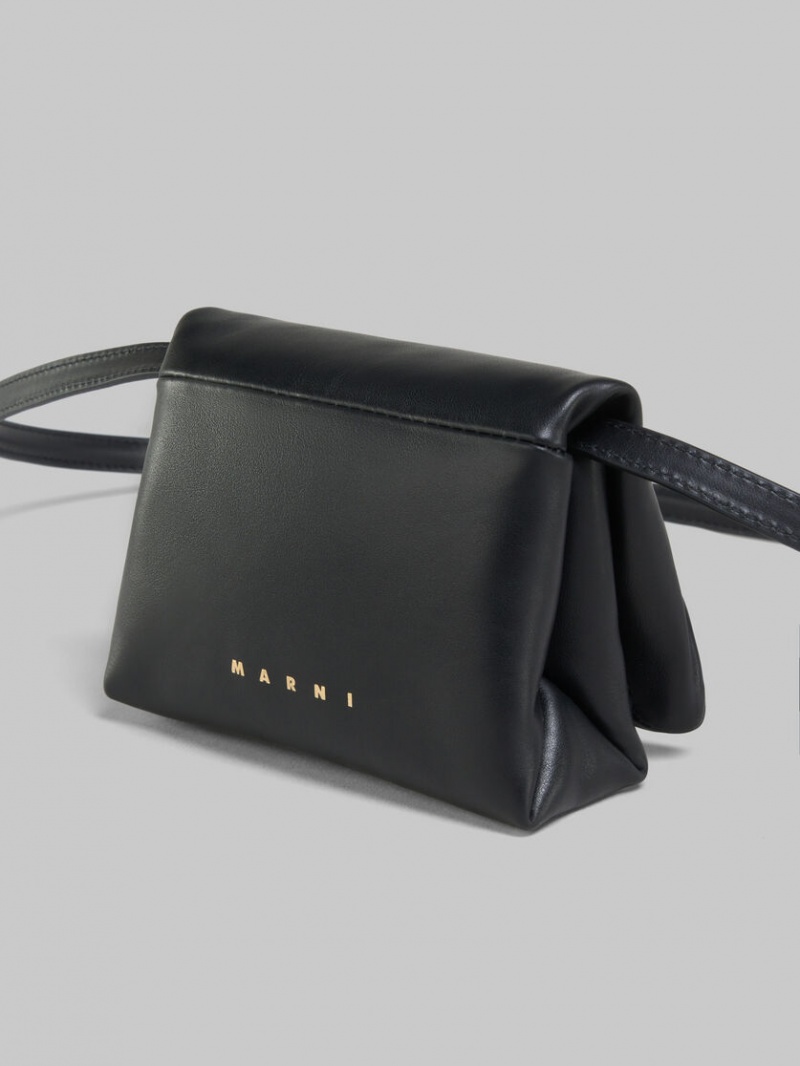 Marni δερματινα Mini Pouch μαυρα | GRQCS28701