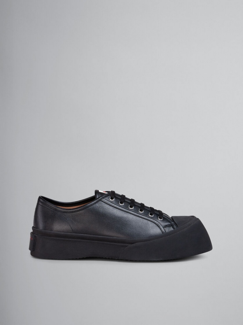 Marni δερματινα Pablo Sneaker μαυρα | AGRWC93614