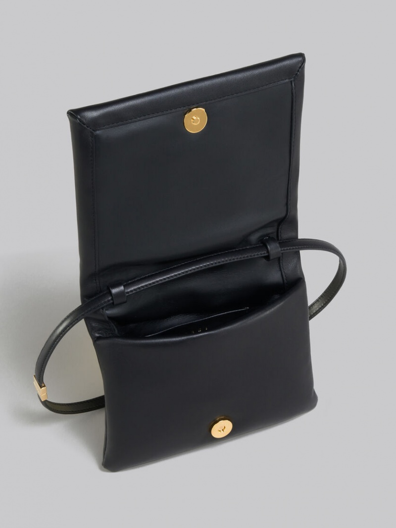 Marni δερματινα Pouch μαυρα | AGRWC77480