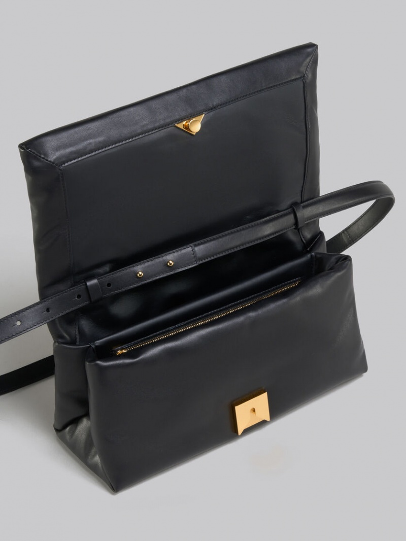 Marni δερματινα Top Handle μαυρα | SGRVO86270